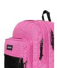 EASTPAK PINNACLE Sac &agrave; dos reflets m&eacute;ta rose - Sacs &agrave; dos pour l'&Eacute;cole & les Loisirs - 4