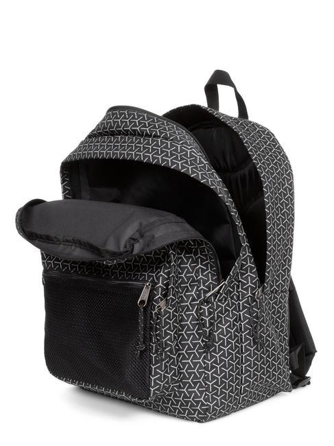 PINNACLE Sac &agrave; dos r&eacute;flexes m&eacute;ta noir - Sacs &agrave; dos pour l'&Eacute;cole & les Loisirs