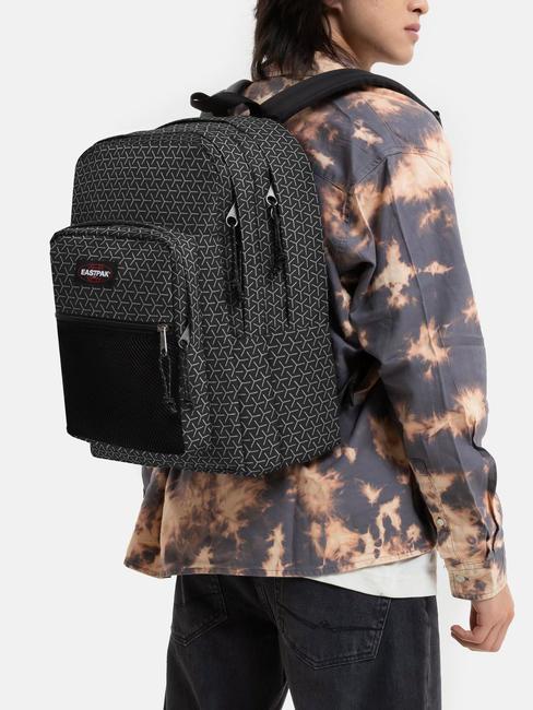 PINNACLE Sac &agrave; dos r&eacute;flexes m&eacute;ta noir - Sacs &agrave; dos pour l'&Eacute;cole & les Loisirs