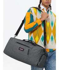 EASTPAK DUFFL'R M Sac de voyage avec bandoulière BlackDenim - Sacs de voyage - 7