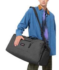 EASTPAK DUFFL'R L Sac avec bandoulière BlackDenim - Sacs de voyage - 8