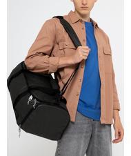 EASTPAK PERCE MORE Sac avec bandoulière bâche noire - Sacs de voyage - 5