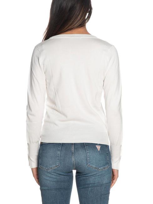 ZENA Gilet avec boutons cremwhi - Chandails pour femmes