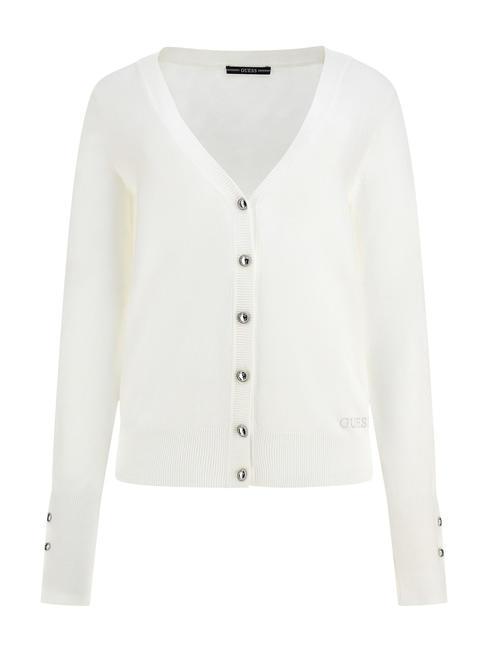 ZENA Gilet avec boutons cremwhi - Chandails pour femmes