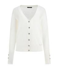 GUESS ZENA Gilet avec boutons cremwhi - Chandails pour femmes - 4