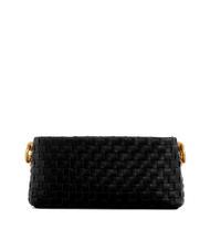GUESS LISBET Sac bandouli&egrave;re tress&eacute; NOIR - Sacs pour Femme - 3