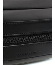 TRUSSARDI ZENITH Poche Gris fonc&eacute; / noir - Sacs banane - 3