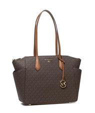 MICHAEL KORS MARILYN Sac de courses brun/gland - Sacs pour Femme - 2