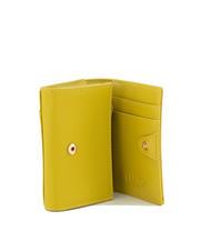 LIUJO ALEDIS portefeuille &agrave; deux volets &agrave; imprim&eacute; Saffiano Citronnelle - Portefeuilles Femme - 2