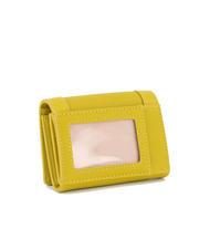LIUJO ALEDIS portefeuille &agrave; deux volets &agrave; imprim&eacute; Saffiano Citronnelle - Portefeuilles Femme - 3