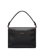 COCCINELLE BINXIE Sac dossier en cuir martel&eacute; Noir - Sacs pour Femme - 3
