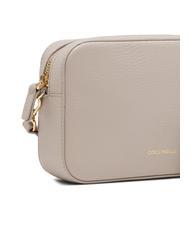 COCCINELLE TEBE Sac &agrave; bandouli&egrave;re en cuir textur&eacute; rose poudr&eacute; - Sacs pour Femme - 3