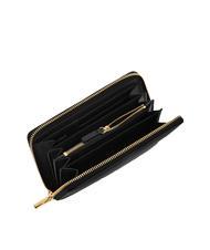 COCCINELLE METALLIC SOFT Portefeuille zipp&eacute; en cuir textur&eacute; - Portefeuilles Femme