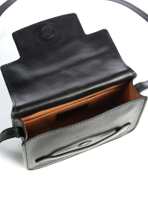 LUCREZIA Mini sac porté épaule black Gold - Sacs pour Femme