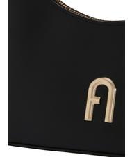 FURLA DIAMANTE Petit sac à cadre Noir - Sacs pour Femme - 4