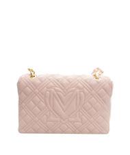 LOVE MOSCHINO QUILTED Sac bandoulière matelassé poudre pour le visage - Sacs pour Femme - 4