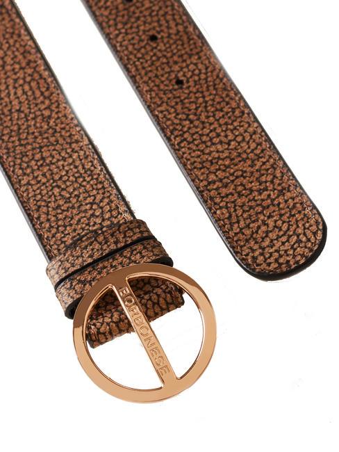 GRAFFITI Ceinture à boucle ronde op naturel / noir - Ceintures