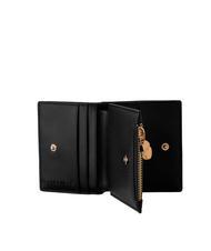 BORBONESE CLASSICA Petit portefeuille porte-monnaie OP / NATUREL / NOIR - Portefeuilles Femme - 2