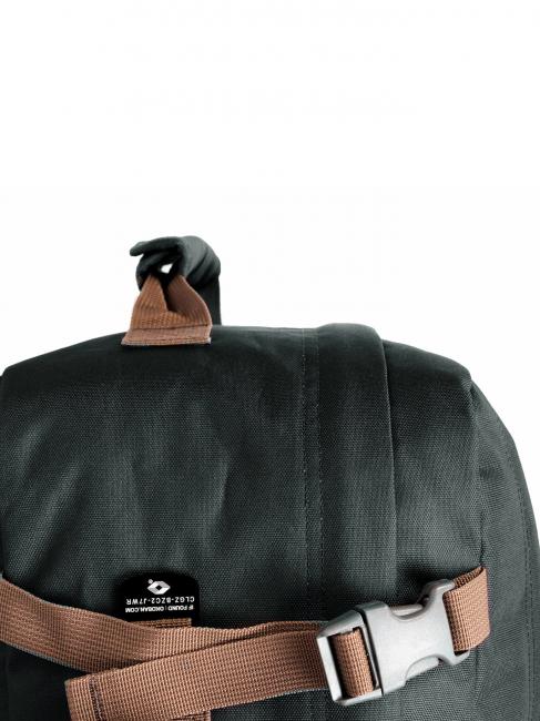 CLASSIC 36L Sac à dos de voyage sous le siège sable noir - Sacs à dos pour l'École & les Loisirs