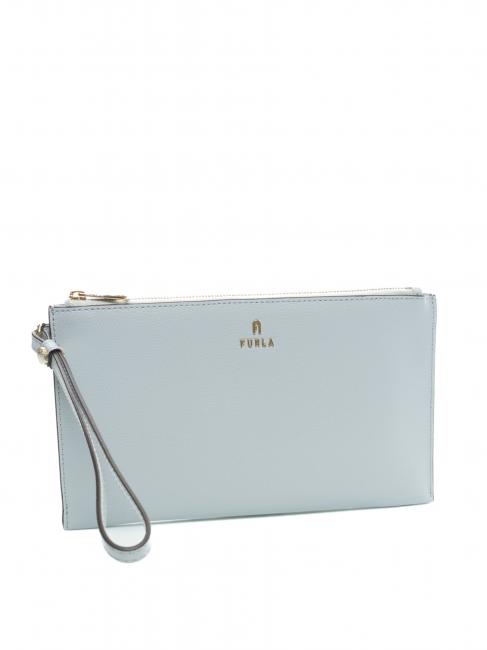 CAMELIA Pochette en cuir armoise - Sacs pour Femme