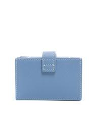 GUESS   Porte-cartes effet Saffiano glycine - Portefeuilles Femme - 3
