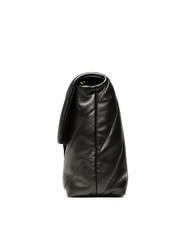 PINKO BIG LOVE PUFF Sac en cuir nappa noir-or antique - Sacs pour Femme - 3
