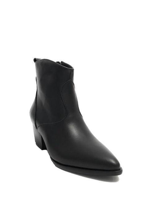 BOYTA Bottines en cuir NOIR - Chaussures Femme