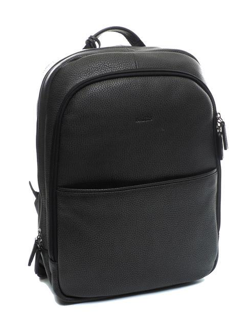 BOLOGNA Sac &agrave; dos business en cuir Noir - Sacs &agrave; dos pour ordinateur portable