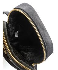 BORBONESE CLASSICA Micro-sac porte-smartphone noir foncé - Sacs pour Femme - 6