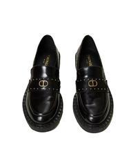 TWINSET STUDS Mocassin en cuir noir - Chaussures Femme - 3