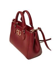 TWINSET OVAL T Sac &agrave; main avec bandouli&egrave;re &eacute;clat framboise - Sacs pour Femme - 2