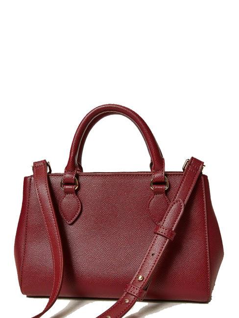 OVAL T Sac &agrave; main avec bandouli&egrave;re &eacute;clat framboise - Sacs pour Femme
