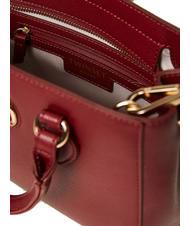 TWINSET OVAL T Sac &agrave; main avec bandouli&egrave;re &eacute;clat framboise - Sacs pour Femme - 4