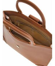 BORBONESE SAVOY DUETTO CAVIAR Grand cabas en cuir cuir - Sacs pour Femme - 3