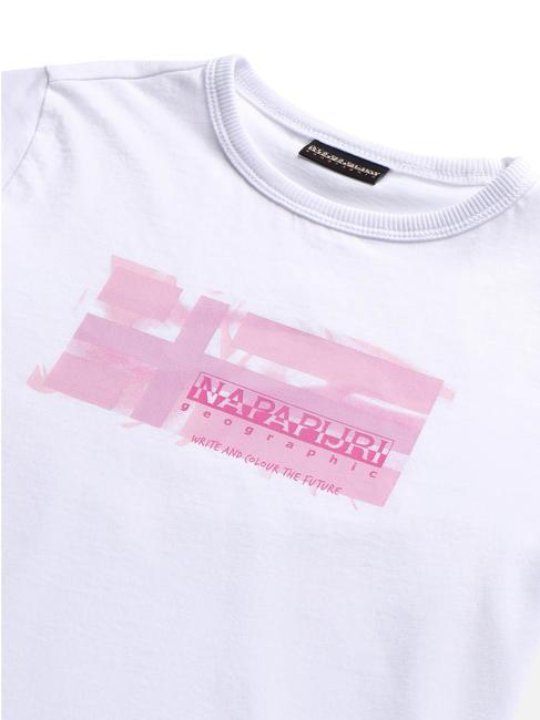 KIDS ZAMORA T-shirt en cotton drapeau rose fj3 - Tee-shirt enfant