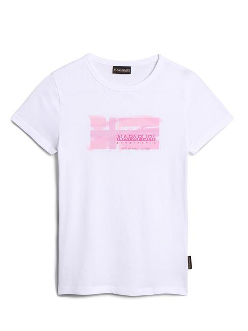 KIDS ZAMORA T-shirt en cotton drapeau rose fj3 - Tee-shirt enfant