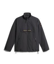 NAPAPIJRI RAINFOREST OPEN  SUMMER Coupe-vent solide gris foncé - Vestes pour hommes - 5