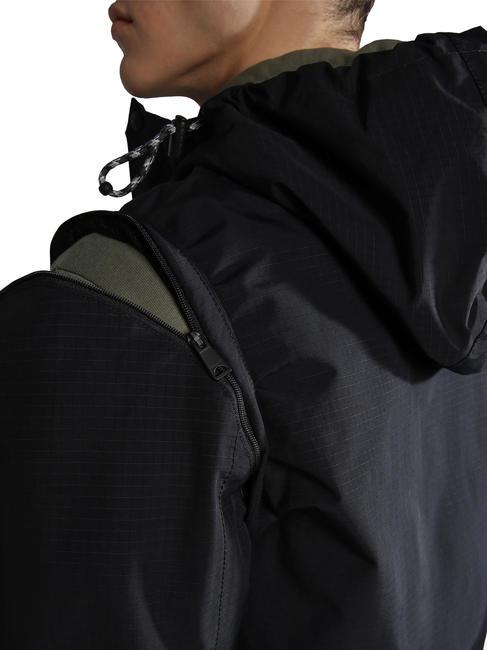 URBAN MODULAR Veste à manches amovibles noir 041 - Vestes pour hommes