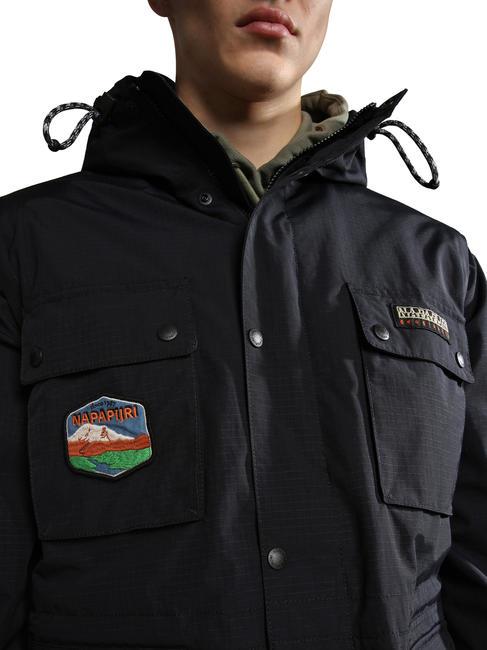 URBAN MODULAR Veste à manches amovibles noir 041 - Vestes pour hommes