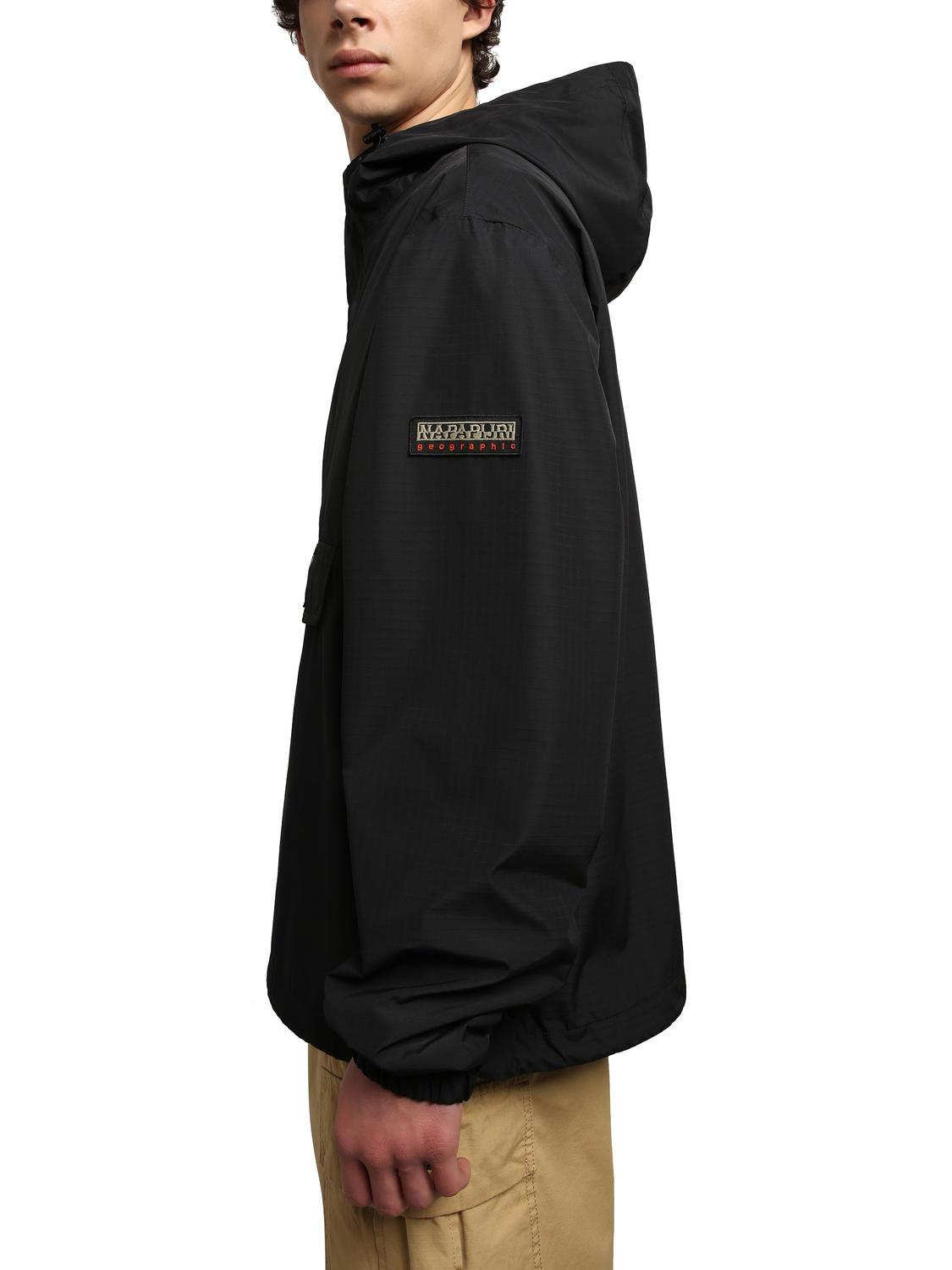 Napapijri Freestrider Anorak Coupe Vent Avec Capuche Noir 041 Achetez A Prix Outlet