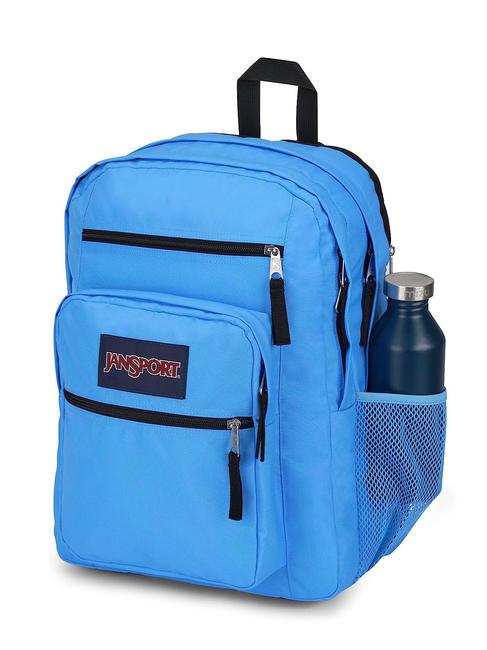 BIG STUDENT Sac &agrave; dos pour ordinateur 15" bleu fluo - Sacs &agrave; dos pour l'&Eacute;cole & les Loisirs