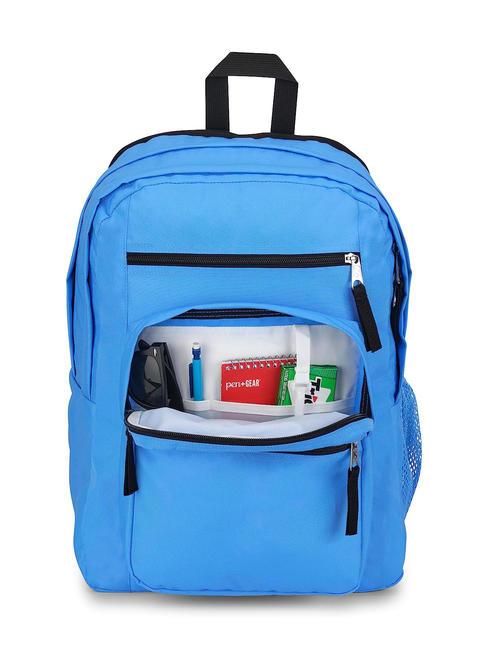 BIG STUDENT Sac &agrave; dos pour ordinateur 15" bleu fluo - Sacs &agrave; dos pour l'&Eacute;cole & les Loisirs