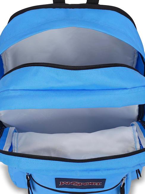 BIG STUDENT Sac &agrave; dos pour ordinateur 15" bleu fluo - Sacs &agrave; dos pour l'&Eacute;cole & les Loisirs