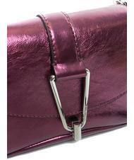 COCCINELLE HIMMA Pochette en cuir laminé pulpe rose - Sacs pour Femme - 3