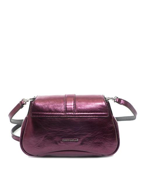 HIMMA Pochette en cuir laminé pulpe rose - Sacs pour Femme