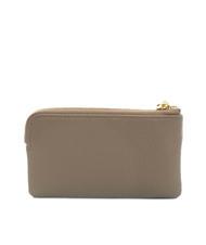 COCCINELLE METALLIC SOFT Porte-monnaie enveloppe taupe chaud - Portefeuilles Femme - 3