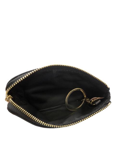 METALLIC SOFT Porte-monnaie enveloppe Noir - Portefeuilles Femme