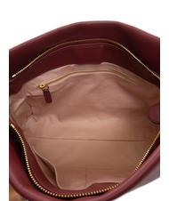 COCCINELLE BOHEME GRANA DOUBLE Sac &agrave; main, avec bandouli&egrave;re, en cuir grenat r/pulpe p - Sacs pour Femme - 3