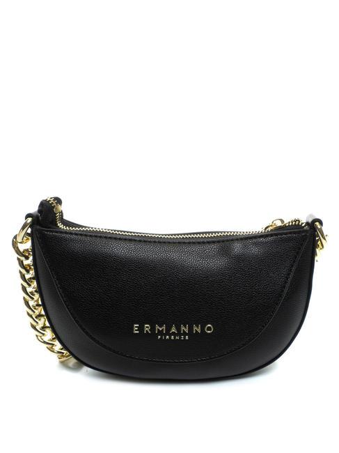 OLLY Sac &agrave; bandouli&egrave;re avec cha&icirc;ne le noir - Sacs pour Femme