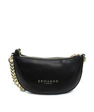ERMANNO SCERVINO OLLY Sac &agrave; bandouli&egrave;re avec cha&icirc;ne le noir - Sacs pour Femme - 3